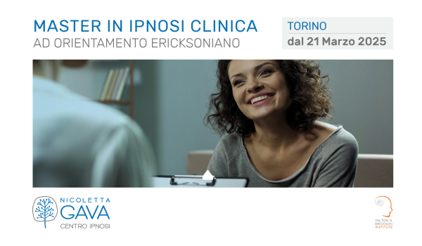 Master in Ipnosi Clinica - fruibile interamente in presenza e interamente online